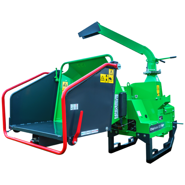 GreenMech ChipMaster 220 TMP woodchipper cut out on white background